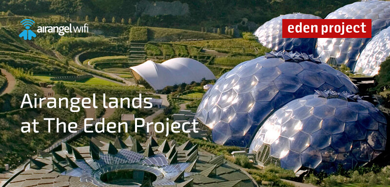 Microcomms installs arrange social wifi at Eden Project in Cornwall